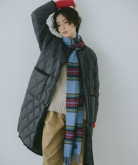 【ビーミングライフストアバイビームス/B:MING LIFE STORE by BEAMS】の【別注】TAION / リバーシブル テック ダウン ロングコート(S~M) 25AW 秋冬 秋冬アウター 2way 撥水 人気、トレンドファッション・服の通販 founy(ファニー) ファッション Fashion レディースファッション Fashion for Women アウター Coat / Outerwear Collection コート・ロングコート・ピーコート Long Coats, Peacoats & More ウォーム Warm Fabric キルティング Quilted, Quilting キルト Quilt, Quilted Fabric ショート Short, Short Length スリット Slit, Slit Detail タフタ Taffeta, Structured Fabric ダウン Down, Puffer チェック Check, Plaid, Tartan ドッキング Docking, Mixed Material 人気 Popular, Best Seller ハンド Hand, Handmade フェイク Faux, Fake ブルゾン Blouson, Bomber Jacket ポケット Pocket, Pocket Detail 別注 Limited Edition, Custom Order リバーシブル Reversible, Two-Sided ロング Long, Long-Length A/W・秋冬 Autumn/Winter 再入荷 Restock / Back in Stock おすすめ Recommended / Our Picks 2025年 2025 2025-2026秋冬・A/W Autumn/Winter 2025–26 AW25–26 |ID:prp329100004666134