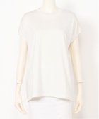 【リラクロ/relaclo】のmitis/プチハイネックフレンチスリーブTシャツ 人気、トレンドファッション・服の通販 founy(ファニー) ファッション Fashion レディースファッション Fashion for Women トップス・カットソー Cut & Sew Tops シャツ・ブラウス・オフィスカジュアル Elegant Blouses & Button-Ups ロングTシャツ・Tシャツ Longline T-Shirts & Tees インナー Innerwear エレガント 上品 Elegant カーディガン Cardigan, Knitwear スリーブ Sleeve, Long Sleeve / Short Sleeve フレンチ French, French Style ロング Long, Long-Length 吸水 Absorbent, Quick-Dry thumbnail ホワイト|ID: prp329100004666136 ipo3291000000033749488