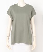 【リラクロ/relaclo】のmitis/プチハイネックフレンチスリーブTシャツ 人気、トレンドファッション・服の通販 founy(ファニー) ファッション Fashion レディースファッション Fashion for Women トップス・カットソー Cut & Sew Tops シャツ・ブラウス・オフィスカジュアル Elegant Blouses & Button-Ups ロングTシャツ・Tシャツ Longline T-Shirts & Tees インナー Innerwear エレガント 上品 Elegant カーディガン Cardigan, Knitwear スリーブ Sleeve, Long Sleeve / Short Sleeve フレンチ French, French Style ロング Long, Long-Length 吸水 Absorbent, Quick-Dry thumbnail ライトカーキ|ID: prp329100004666136 ipo3291000000033749494