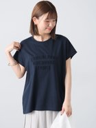 【テチチ/Te chichi】のエンボスロゴTシャツ ネイビー|ID: prp329100004666151 ipo3291000000033749552
