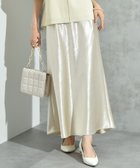 【インタープラネット/INTERPLANET】のシルキーヘビーサテンバイアススカート 人気、トレンドファッション・服の通販 founy(ファニー) ファッション Fashion レディースファッション Fashion for Women スカート Skirts thumbnail アイボリー|ID: prp329100004666153 ipo3291000000033749560