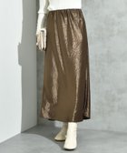 【インタープラネット/INTERPLANET】のシルキーヘビーサテンバイアススカート 人気、トレンドファッション・服の通販 founy(ファニー) ファッション Fashion レディースファッション Fashion for Women スカート Skirts thumbnail ブラウン|ID: prp329100004666153 ipo3291000000033749562