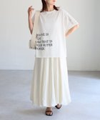 【リベリー/Riberry】の袖ロゴ半袖Tシャツ ホワイト×ブラック|ID: prp329100004666168 ipo3291000000033749622