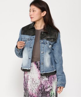 【デシグアル/Desigual】のミッキーTMワックスデニムジャケット 人気、トレンドファッション・服の通販 founy(ファニー) ファッション Fashion レディースファッション Fashion for Women アウター Coat / Outerwear Collection レディースジャケット・軽アウター Jackets デニムジャケット / カジュアルアウター Denim Jackets カラフル Colorful Design キャラクター Character, Licensed Characters シューズ Shoes, Footwear デニム Denim, Jeans Material パターン Pattern, Design Print パッチワーク Patchwork, Mixed Fabric プリント Print, Printed Pattern メンズ Men's, Menswear |ID:prp329100004666171