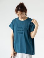 【テチチ/Te chichi】のエンボスロゴTシャツ ブルー|ID: prp329100004666182 ipo3291000000033749667