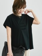 【テチチ/Te chichi】のエンボスロゴTシャツ ブラック|ID: prp329100004666182 ipo3291000000033749672