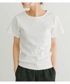 【アイテムズアーバンリサーチ/ITEMS URBAN RESEARCH】のクールコットンリブ半袖Tシャツ WHT|ID: prp329100004666192 ipo3291000000033749699