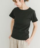 【アイテムズアーバンリサーチ/ITEMS URBAN RESEARCH】のクールコットンリブ半袖Tシャツ BLK|ID: prp329100004666192 ipo3291000000033749701