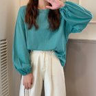 【ミニミニストア/miniministore】の長袖Tシャツ ドロップショルダーtシャツ ブルーグリーン|ID: prp329100004666223 ipo3291000000033749827