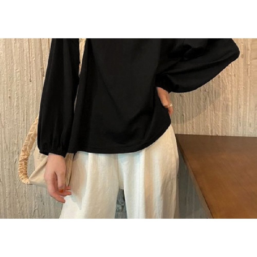 【ミニミニストア/miniministore】の長袖Tシャツ ドロップショルダーtシャツ インテリア・キッズ・メンズ・レディースファッション・服の通販 founy(ファニー) 　ファッション　Fashion　レディースファッション　Fashion for Women　トップス・カットソー　Cut & Sew Tops　シャツ・ブラウス・オフィスカジュアル　Elegant Blouses & Button-Ups　ロングTシャツ・Tシャツ　Longline T-Shirts & Tees　イエロー　Yellow　オレンジ　Orange　秋　Autumn　ショルダー　Shoulder, Shoulder Strap　ドロップ　Drop Shoulder, Dropped Style　長袖　Long Sleeve, Full Sleeve　パープル　Purple, Violet　無地　Plain, Solid Color　ラウンド　Round, Round Neck　リラックス　Relax, Relaxed Fit　楽ちん　Easy Fit, Comfortable　ブラック|ID: prp329100004666223 ipo3291000000033749829