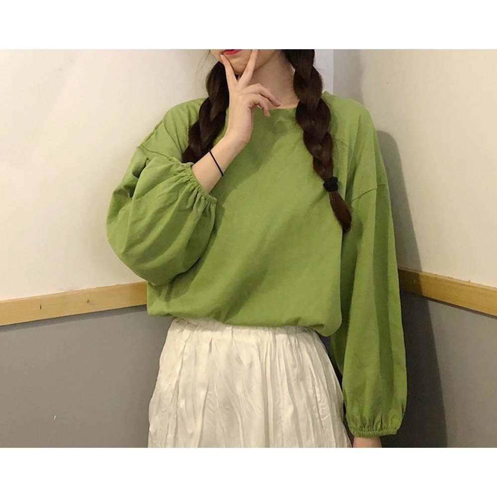 【ミニミニストア/miniministore】の長袖Tシャツ ドロップショルダーtシャツ インテリア・キッズ・メンズ・レディースファッション・服の通販 founy(ファニー) 　ファッション　Fashion　レディースファッション　Fashion for Women　トップス・カットソー　Cut & Sew Tops　シャツ・ブラウス・オフィスカジュアル　Elegant Blouses & Button-Ups　ロングTシャツ・Tシャツ　Longline T-Shirts & Tees　イエロー　Yellow　オレンジ　Orange　秋　Autumn　ショルダー　Shoulder, Shoulder Strap　ドロップ　Drop Shoulder, Dropped Style　長袖　Long Sleeve, Full Sleeve　パープル　Purple, Violet　無地　Plain, Solid Color　ラウンド　Round, Round Neck　リラックス　Relax, Relaxed Fit　楽ちん　Easy Fit, Comfortable　グリーン|ID: prp329100004666223 ipo3291000000033749833