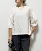 【リラクロ/relaclo】のmitis/コットンキャンブリック ボリューム袖プルオーバー 人気、トレンドファッション・服の通販 founy(ファニー) ファッション Fashion レディースファッション Fashion for Women トップス・カットソー Cut & Sew Tops カジュアルプルオーバー・ニットトップス Pullovers & Knit Tops / Casual Pullovers シンプル Simple, Minimal スカーフ Scarf, Neckwear スリーブ Sleeve, Long Sleeve / Short Sleeve ネックレス Necklace, Pendant Necklace フロント Front, Front Design ベーシック Basic, Essential thumbnail ホワイト|ID: prp329100004666252 ipo3291000000033749937