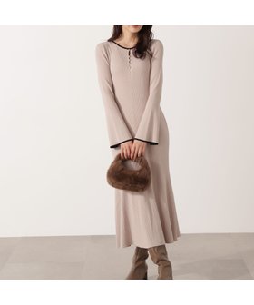 【プロポーション ボディドレッシング/PROPORTION BODY DRESSING】のボタンディテール前後2wayワンピース 人気、トレンドファッション・服の通販 founy(ファニー) ファッション Fashion レディースファッション Fashion for Women ワンピース Dresses アイレット Eyelet Lace スリット Slit, Slit Detail フロント Front, Front Design |ID:prp329100004666256