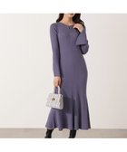 【プロポーション ボディドレッシング/PROPORTION BODY DRESSING】のボタンディテール前後2wayワンピース 人気、トレンドファッション・服の通販 founy(ファニー) ファッション Fashion レディースファッション Fashion for Women ワンピース Dresses アイレット Eyelet Lace スリット Slit, Slit Detail フロント Front, Front Design thumbnail ブルー|ID: prp329100004666256 ipo3291000000033749949