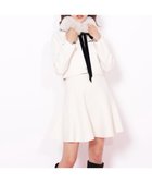 【ジルバイジルスチュアート/JILL by JILLSTUART】のファーティッペットニットセットアップ 人気、トレンドファッション・服の通販 founy(ファニー) ファッション Fashion レディースファッション Fashion for Women トップス・カットソー Cut & Sew Tops ニット Knit Tops & Sweaters ジャケット Jacket, Outerwear スペシャル Special, Limited Edition フィット Fit, Slim Fit フェイクファー Faux Fur, Imitation Fur フレア Flare, Flared ベロア Velour, Soft Velvet ミニスカート Mini Skirt, Short Skirt リボン Ribbon, Bow thumbnail ホワイト|ID: prp329100004666281 ipo3291000000033750043