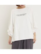 【サマンサモスモス/Samansa Mos2】の袖タックTシャツ オフホワイト|ID: prp329100004666282 ipo3291000000033750037