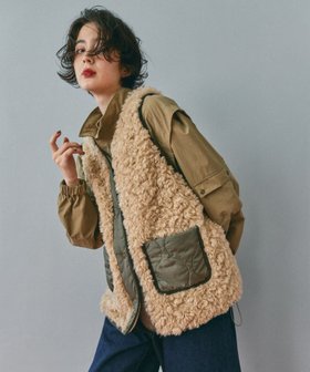 【ニコアンド/niko and】のアソートファーベスト 人気、トレンドファッション・服の通販 founy(ファニー) ファッション Fashion レディースファッション Fashion for Women アウター Coat / Outerwear Collection トップス・カットソー Cut & Sew Tops ベスト&ジレ / 重ね着スタイル Vests & Gilets おすすめ Recommended / Our Picks スウェット / スエット Sweatshirt, Sweatwear フェミニン Feminine, Girly ブルゾン Blouson, Bomber Jacket ベスト Vest, Waistcoat 人気 Popular, Best Seller 冬 Winter / This Winter 定番 Standard, Basic Item |ID:prp329100004666283