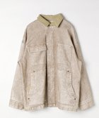 【ニコアンド/niko and】のフロッキーアソートワークジャケット 人気、トレンドファッション・服の通販 founy(ファニー) ファッション Fashion レディースファッション Fashion for Women アウター Coat / Outerwear Collection レディースジャケット・軽アウター Jackets おすすめ Recommended / Our Picks なめらか Smooth, Silky Texture ジャケット Jacket, Outerwear デニム Denim, Jeans Material フェイクレザー Faux Leather, PU Leather ブルゾン Blouson, Bomber Jacket ボックス Boxy, Box Shape ワーク Workwear, Utility Style ヴィンテージ Vintage Style エレガント 上品 Elegant thumbnail ベージュ|ID: prp329100004666287 ipo3291000000034004171