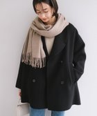 【アンドミー/andme】のリバー ピーコート evernavy エバーネイビー 人気、トレンドファッション・服の通販 founy(ファニー) ファッション Fashion レディースファッション Fashion for Women アウター Coat / Outerwear Collection コート・ロングコート・ピーコート Long Coats, Peacoats & More ダブル Double, Double-Breasted トレンド Trend, Trending Now フェイス Face, Facial Design ベーシック Basic, Essential ボックス Boxy, Box Shape ポケット Pocket, Pocket Detail thumbnail ブラック|ID: prp329100004666323 ipo3291000000035079864