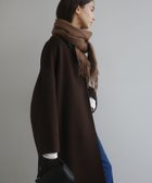 【アンドミー/andme】のノーカラー リバー コクーン コート evernavy エバーネイビー ブラウン|ID: prp329100004666337 ipo3291000000034478945