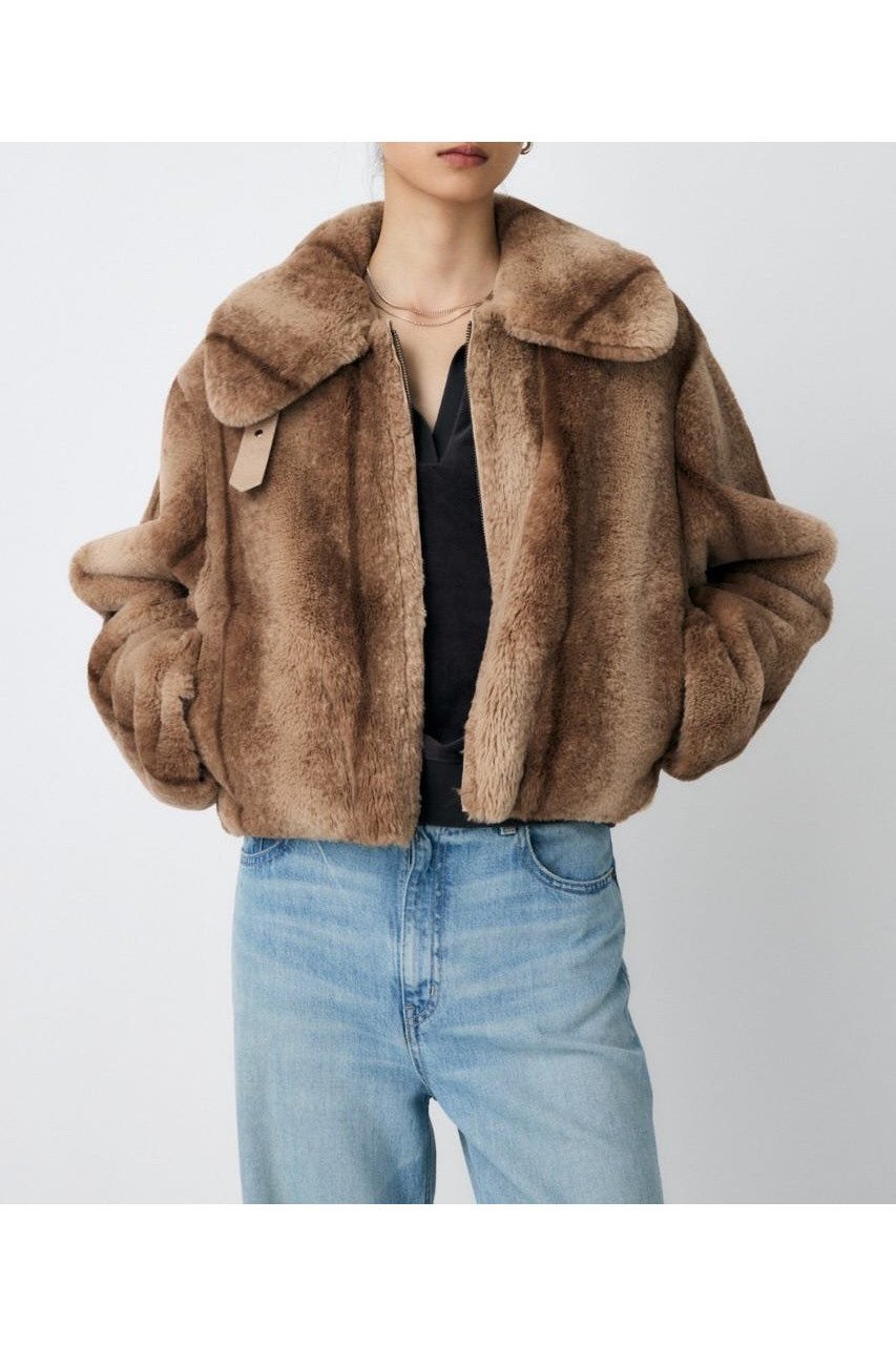 【マウジー/moussy】のREVER FAUX ファーコート インテリア・キッズ・メンズ・レディースファッション・服の通販 founy(ファニー) 　ファッション　Fashion　レディースファッション　Fashion for Women　アウター　Coat / Outerwear Collection　コート・ロングコート・ピーコート　Long Coats, Peacoats & More　おすすめ　Recommended / Our Picks　コンパクト　Compact, Small Size　スタイリッシュ　Stylish, Fashionable　スタンド　Stand Collar, Upright Stand　フェイクファー　Faux Fur, Imitation Fur　ボンディング　Bonding, Bonded Fabric　レオパード　Leopard, Animal Print　人気　Popular, Best Seller　再入荷　Restock / Back in Stock　IVOY3|ID: prp329100004666346 ipo3291000000033750271