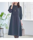 【リフレクト/Reflect】の【きちんと見え/通勤/セレモニーにおすすめ◎】ドット*ダイヤ柄ワンピース 人気、トレンドファッション・服の通販 founy(ファニー) ファッション Fashion レディースファッション Fashion for Women ワンピース Dresses おすすめ Recommended / Our Picks ギャザー Gathered, Ruffled スタンド Stand Collar, Upright Stand セレモニー Ceremony ドット Polka Dot, Dot Pattern ドレープ Drape, Draping Fabric プリント Print, Printed Pattern ポケット Pocket, Pocket Detail モチーフ Motif, Design Theme ヴィンテージ Vintage Style エレガント 上品 Elegant ビジネス 仕事 通勤 Business / Work / Commuting thumbnail ネイビー|ID: prp329100004666356 ipo3291000000033816237