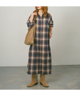 【ベイフロー/BAYFLOW】のチェックシャツワンピース 人気、トレンドファッション・服の通販 founy(ファニー) ファッション Fashion レディースファッション Fashion for Women ワンピース Dresses シャツワンピース / 1枚で着映えコーデ Shirt Dresses おすすめ Recommended / Our Picks キャミソール Camisole, Spaghetti Strap Top チェック Check, Plaid, Tartan トレンド Trend, Trending Now フロント Front, Front Design 人気 Popular, Best Seller 冬 Winter / This Winter 羽織 Haori, Light Jacket 長袖 Long Sleeve, Full Sleeve |ID:prp329100004666371