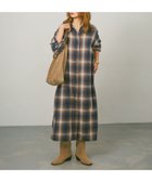 【ベイフロー/BAYFLOW】のチェックシャツワンピース 人気、トレンドファッション・服の通販 founy(ファニー) ファッション Fashion レディースファッション Fashion for Women ワンピース Dresses シャツワンピース / 1枚で着映えコーデ Shirt Dresses おすすめ Recommended / Our Picks キャミソール Camisole, Spaghetti Strap Top チェック Check, Plaid, Tartan トレンド Trend, Trending Now フロント Front, Front Design 人気 Popular, Best Seller 冬 Winter / This Winter 羽織 Haori, Light Jacket 長袖 Long Sleeve, Full Sleeve thumbnail 【WEB限定】ネイビー88|ID: prp329100004666371 ipo3291000000033750363