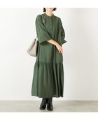 【メルローズ クレール/MELROSE claire】の【モダールエステルクレープ切替ワンピース】 人気、トレンドファッション・服の通販 founy(ファニー) ファッション Fashion レディースファッション Fashion for Women ワンピース Dresses おすすめ Recommended / Our Picks ギャザー Gathered, Ruffled シャーリング Shirring, Ruched フロント Front, Front Design ポケット Pocket, Pocket Detail エレガント 上品 Elegant 切替 Switching, Contrast Panel thumbnail モスグリーン|ID: prp329100004666426 ipo3291000000033828818