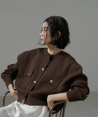 【サロン アダム エ ロペ/SALON adam et rope'】の【WEB限定】スウェットライクメタルボタンカーディガン 2 / 新色追加 人気、トレンドファッション・服の通販 founy(ファニー) ファッション Fashion レディースファッション Fashion for Women トップス・カットソー Cut & Sew Tops カーディガン・羽織り Layered Style Cardigans レディースパーカー・カジュアルフーディー Casual Hoodies & Sweatshirts スウェット・クルーネックトップス Sweatshirts & Crewnecks / Relaxed Fit Sweat Tops カーディガン Cardigan, Knitwear クロップド Cropped, Short Length ジャケット Jacket, Outerwear トレンド Trend, Trending Now メタル Metal, Metal Parts ロング Long, Long-Length thumbnail ブラウン系(23)|ID: prp329100004666447 ipo3291000000033750624