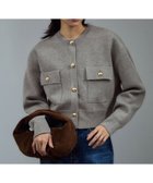 【サロン アダム エ ロペ/SALON adam et rope'】の【WEB限定】スウェットライクメタルボタンカーディガン 2 / 新色追加 人気、トレンドファッション・服の通販 founy(ファニー) ファッション Fashion レディースファッション Fashion for Women トップス・カットソー Cut & Sew Tops カーディガン・羽織り Layered Style Cardigans レディースパーカー・カジュアルフーディー Casual Hoodies & Sweatshirts スウェット・クルーネックトップス Sweatshirts & Crewnecks / Relaxed Fit Sweat Tops カーディガン Cardigan, Knitwear クロップド Cropped, Short Length ジャケット Jacket, Outerwear トレンド Trend, Trending Now メタル Metal, Metal Parts ロング Long, Long-Length thumbnail グレー(07)|ID: prp329100004666447 ipo3291000000033750629