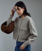 【サロン アダム エ ロペ/SALON adam et rope'】のスウェットライクメタルボタンカーディガン 2 / 新色追加 人気、トレンドファッション・服の通販 founy(ファニー) ファッション Fashion レディースファッション Fashion for Women トップス・カットソー Cut & Sew Tops カーディガン・羽織り Layered Style Cardigans レディースパーカー・カジュアルフーディー Casual Hoodies & Sweatshirts スウェット・クルーネックトップス Sweatshirts & Crewnecks / Relaxed Fit Sweat Tops カーディガン Cardigan, Knitwear クロップド Cropped, Short Length ジャケット Jacket, Outerwear タイトスカート Pencil Skirt, Tight Skirt デニム Denim, Jeans Material トレンド Trend, Trending Now フォルム Silhouette, Form ポケット Pocket, Pocket Detail 防寒 Cold Protection, Winter-Ready メタル Metal, Metal Parts ロング Long, Long-Length ワイド Wide, Wide Fit エレガント 上品 Elegant ビジネス 仕事 通勤 Business / Work / Commuting thumbnail グレー(07)|ID: prp329100004666447 ipo3291000000035048820