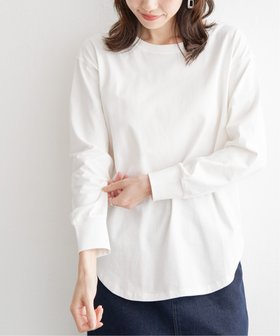 【イッカ/ikka】のコットンUSA裾ラウンドロンT 人気、トレンドファッション・服の通販 founy(ファニー) ファッション Fashion レディースファッション Fashion for Women トップス・カットソー Cut & Sew Tops ロングTシャツ・Tシャツ Longline T-Shirts & Tees おすすめ Recommended / Our Picks インナー Innerwear カットソー Cut and Sewn Top スウェット / スエット Sweatshirt, Sweatwear バランス Balance, Style Balance フレア Flare, Flared ボトム Bottoms, Lower Wear ボーダー Border, Stripe ラウンド Round, Round Neck ワイド Wide, Wide Fit 定番 Standard, Basic Item 無地 Plain, Solid Color |ID:prp329100004666532