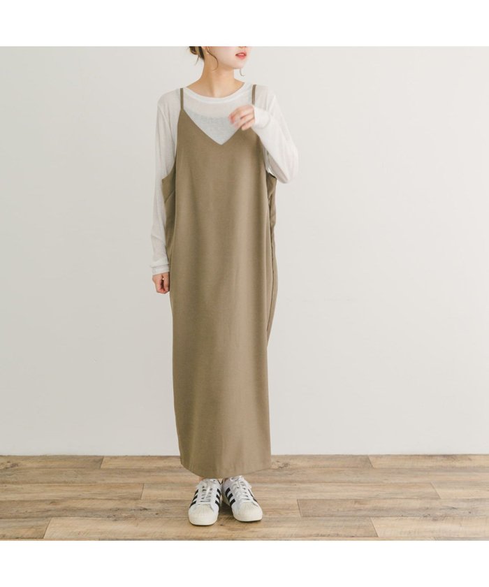 【アイテムズアーバンリサーチ/ITEMS URBAN RESEARCH】のシアークルーネックTシャツ*キャミワンピース インテリア・キッズ・メンズ・レディースファッション・服の通販 founy(ファニー) https://founy.com/ ファッション Fashion レディースファッション Fashion for Women ワンピース Dresses キャミソールワンピース Camisole Dresses 2024年 2024 2024春夏・S/S Spring/Summer 2024 SS24 おすすめ Recommended / Our Picks インナー Innerwear カーディガン Cardigan, Knitwear キャミワンピース Cami Dress, Slip Dress シアー Sheer, See-Through シンプル Simple, Minimal ロング Long, Long-Length 夏 Summer S/S・春夏 SS, Spring/Summer, Warm Season |ID: prp329100004666537 ipo3291000000033750929