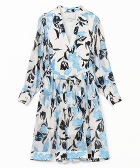 【スリーワン フィリップリム/3.1 Phillip Lim】 ウエストタイ チューリップシャツドレス人気、トレンドファッション・服の通販 founy(ファニー) ファッション Fashion レディースファッション Fashion for Women トップス・カットソー Cut & Sew Tops シャツ・ブラウス・オフィスカジュアル Elegant Blouses & Button-Ups ワンピース Dresses フォーマル・パーティードレス・結婚式用ドレス Elegant & Casual Dresses エレガント 上品 Elegant クール Cool, Chic シフォン Chiffon, Lightweight Fabric シルク Silk, 100% Silk チューリップ Tube, Tube Top ドレス Dress, One-Piece フェミニン Feminine, Girly ルーズ Loose, Oversized |ID:prp329100004666646