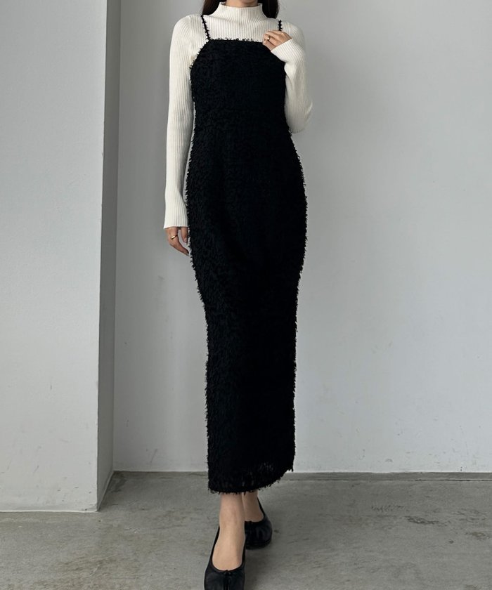 【ジュノア/JUNOAH】のLouere Iラインキャミワンピース インテリア・キッズ・メンズ・レディースファッション・服の通販 founy(ファニー) https://founy.com/ ファッション Fashion レディースファッション Fashion for Women ワンピース Dresses キャミソールワンピース Camisole Dresses |ID: prp329100004666651 ipo3291000000033751379