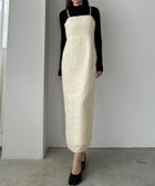 【ジュノア/JUNOAH】のLouere Iラインキャミワンピース アイボリー|ID: prp329100004666651 ipo3291000000033751383