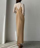 【ジュノア/JUNOAH】のLouere Iラインキャミワンピース ベージュ|ID: prp329100004666651 ipo3291000000034633547