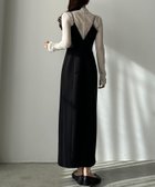 【ジュノア/JUNOAH】のLouere Iラインキャミワンピース ブラック|ID: prp329100004666651 ipo3291000000034633549