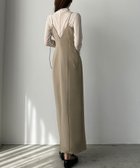 【ジュノア/JUNOAH】のLouere Iラインキャミワンピース グレージュ|ID: prp329100004666651 ipo3291000000034633552