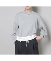 【ナノ ユニバース/nano universe】のブロード切替クルーネック裏毛トップス 人気、トレンドファッション・服の通販 founy(ファニー) ファッション Fashion レディースファッション Fashion for Women トップス・カットソー Cut & Sew Tops 切替 Switching, Contrast Panel ストライプ Stripe, Striped Pattern バランス Balance, Style Balance ブロード Broadcloth, Fine Cotton ベーシック Basic, Essential ミックス Mix, Mixed Style ループ Loop, Loop Knit ワイド Wide, Wide Fit おすすめ Recommended / Our Picks 2025年 2025 2025-2026秋冬・A/W Autumn/Winter 2025–26 AW25–26 |ID:prp329100004666653
