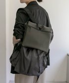 【イア パピヨネ/ear PAPILLONNER】の【BURLAPOUTFITTER×ear】レザーコンビライトリュック 人気、トレンドファッション・服の通販 founy(ファニー) ファッション Fashion レディースファッション Fashion for Women スタイリッシュ Stylish, Fashionable チェック Check, Plaid, Tartan 人気 Popular, Best Seller フラップ Flap, Flap Pocket ポケット Pocket, Pocket Detail リュック Backpack, Rucksack おすすめ Recommended / Our Picks 旅行 Travel ビジネス 仕事 通勤 Business / Work / Commuting thumbnail カーキ|ID: prp329100004666671 ipo3291000000033751464