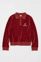 【マウジー/moussy】の【ViVi掲載】VELOUR POLO ロングスリーブTシャツ 人気、トレンドファッション・服の通販 founy(ファニー) 雑誌掲載アイテム Magazine Picks & Fashion Features ファッション雑誌 Fashion Magazines ヴィヴィ ViVi ファッション Fashion レディースファッション Fashion for Women トップス・カットソー Cut & Sew Tops シャツ・ブラウス・オフィスカジュアル Elegant Blouses & Button-Ups ロングTシャツ・Tシャツ Longline T-Shirts & Tees ベロアトップス Velour Tops / Velvet-Look Items キャップ Cap, Baseball Cap シンプル Simple, Minimal スニーカー Sneakers, Trainers スラックス Slacks, Dress Pants スリーブ Sleeve, Long Sleeve / Short Sleeve 雑誌 Magazine, Fashion Magazine 人気 Popular, Best Seller ベロア Velour, Soft Velvet ロング Long, Long-Length ワンポイント One Point, Statement Accent A/W・秋冬 Autumn/Winter 再入荷 Restock / Back in Stock おすすめ Recommended / Our Picks エレガント 上品 Elegant thumbnail RED|ID: prp329100004666675 ipo3291000000033751478