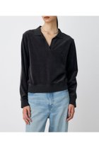 【マウジー/moussy】の【ViVi掲載】VELOUR POLO ロングスリーブTシャツ 人気、トレンドファッション・服の通販 founy(ファニー) 雑誌掲載アイテム Magazine Picks & Fashion Features ファッション雑誌 Fashion Magazines ヴィヴィ ViVi ファッション Fashion レディースファッション Fashion for Women トップス・カットソー Cut & Sew Tops シャツ・ブラウス・オフィスカジュアル Elegant Blouses & Button-Ups ロングTシャツ・Tシャツ Longline T-Shirts & Tees ベロアトップス Velour Tops / Velvet-Look Items キャップ Cap, Baseball Cap シンプル Simple, Minimal スニーカー Sneakers, Trainers スラックス Slacks, Dress Pants スリーブ Sleeve, Long Sleeve / Short Sleeve 雑誌 Magazine, Fashion Magazine 人気 Popular, Best Seller ベロア Velour, Soft Velvet ロング Long, Long-Length ワンポイント One Point, Statement Accent A/W・秋冬 Autumn/Winter 再入荷 Restock / Back in Stock おすすめ Recommended / Our Picks エレガント 上品 Elegant thumbnail GRY|ID: prp329100004666675 ipo3291000000033751484