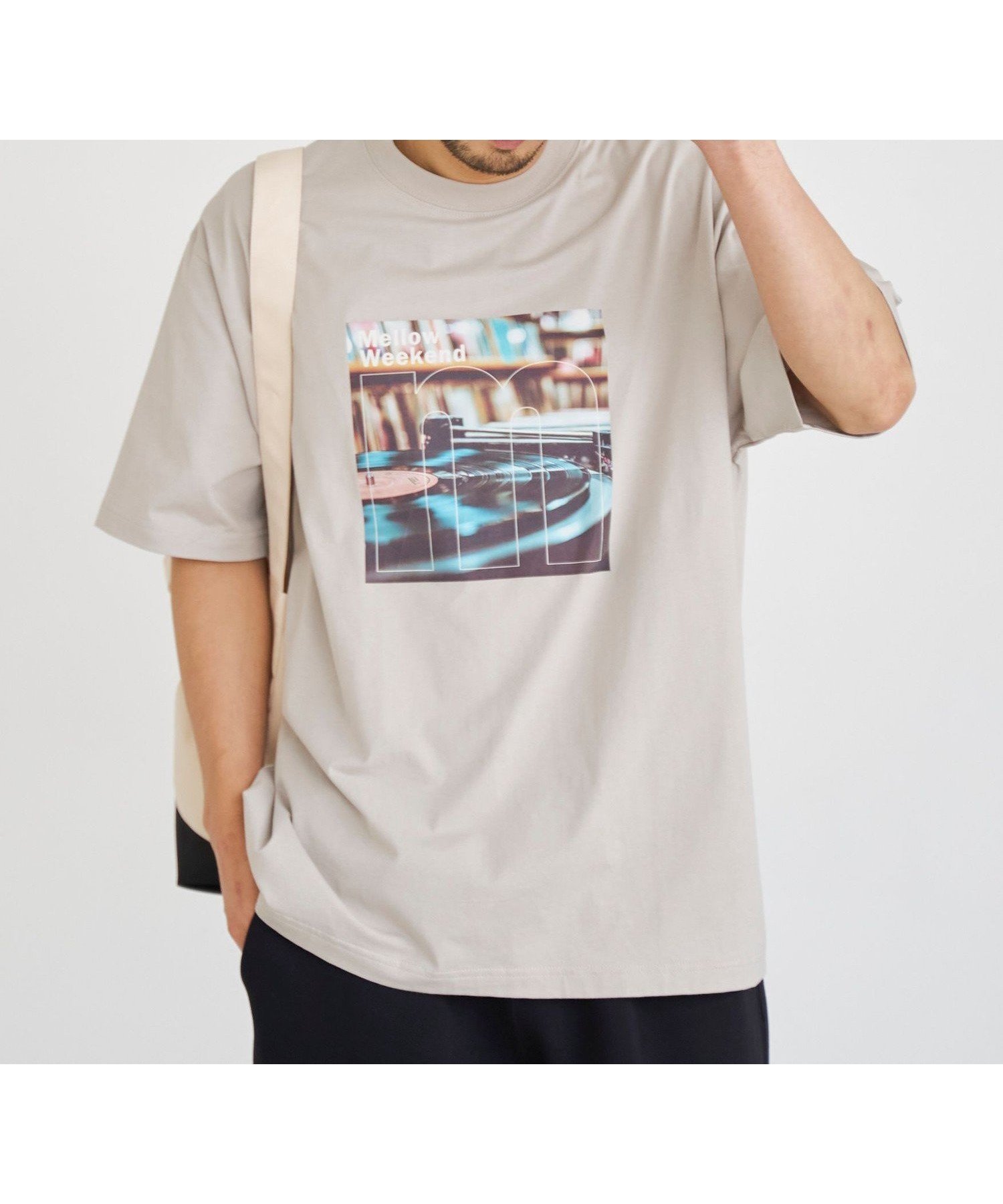 【コーエン/COEN】のManhattan Records(マンハッタンレコード)別注ショートスリーブTシャツ インテリア・キッズ・メンズ・レディースファッション・服の通販 founy(ファニー) 　ファッション　Fashion　レディースファッション　Fashion for Women　トップス・カットソー　Cut & Sew Tops　シャツ・ブラウス・オフィスカジュアル　Elegant Blouses & Button-Ups　ロングTシャツ・Tシャツ　Longline T-Shirts & Tees　キャップ&ハット　Hats & Caps　ウォレット　Wallet　グラフィック　Graphic, Graphic Design　ショート　Short, Short Length　シンプル　Simple, Minimal　スペシャル　Special, Limited Edition　スリーブ　Sleeve, Long Sleeve / Short Sleeve　フロント　Front, Front Design　プリント　Print, Printed Pattern　ポーチ　Pouch, Small Case　別注　Limited Edition, Custom Order　半袖　Short Sleeve, Half Sleeve　ロング　Long, Long-Length　NATURAL|ID: prp329100004666692 ipo3291000000034339284
