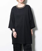 【シティーショップ/CITYSHOP】のFRAISE OVERSIZED TEE Tシャツ 人気、トレンドファッション・服の通販 founy(ファニー) ファッション Fashion レディースファッション Fashion for Women トップス・カットソー Cut & Sew Tops シャツ・ブラウス・オフィスカジュアル Elegant Blouses & Button-Ups ロングTシャツ・Tシャツ Longline T-Shirts & Tees 2025年 2025 2025-2026秋冬・A/W Autumn/Winter 2025–26 AW25–26 シンプル Simple, Minimal ビッグ Big, Oversized ベーシック Basic, Essential thumbnail ブラック|ID: prp329100004666739 ipo3291000000033751740