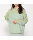 【クロコダイル/CROCODILE】の異素材 切り替え プルオーバー グリーン|ID: prp329100004666771 ipo3291000000033871443