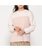 【クロコダイル/CROCODILE】の異素材 切り替え プルオーバー ピンク|ID: prp329100004666771 ipo3291000000033871444