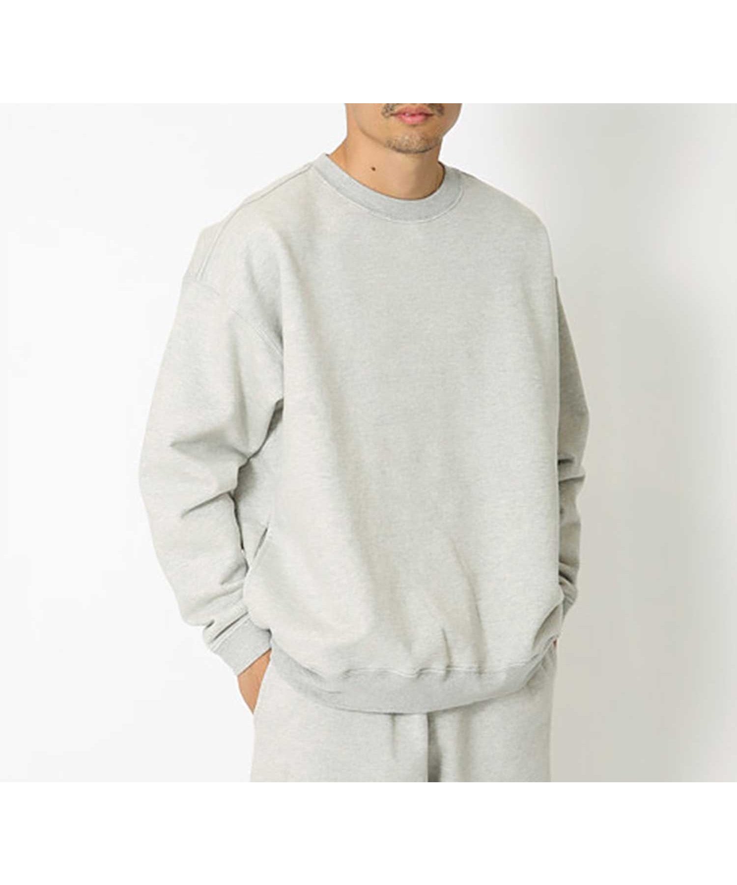 【スノーピーク/SNOW PEAK】のRecycled Cotton Sweat Crewneck インテリア・キッズ・メンズ・レディースファッション・服の通販 founy(ファニー) 　ファッション　Fashion　レディースファッション　Fashion for Women　トップス・カットソー　Cut & Sew Tops　レディースパーカー・カジュアルフーディー　Casual Hoodies & Sweatshirts　スウェット・クルーネックトップス　Sweatshirts & Crewnecks / Relaxed Fit Sweat Tops　シンプル　Simple, Minimal　フィット　Fit, Slim Fit　ポケット　Pocket, Pocket Detail　メランジ　Melange, Mixed Yarn　ユニセックス　Unisex, Genderless　リラックス　Relax, Relaxed Fit　ループ　Loop, Loop Knit　M.Grey|ID: prp329100004666825 ipo3291000000034253105