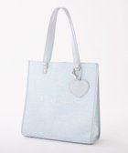 【ナイスクラップ/NICE CLAUP】の【LouLoumei】/ハートチャーム付きトートバッグ/自立可能 人気、トレンドファッション・服の通販 founy(ファニー) ファッション Fashion レディースファッション Fashion for Women バッグ Bags スリット Slit, Slit Detail チャーム Charm, Pendant ポケット Pocket, Pocket Detail 楽ちん Easy Fit, Comfortable 旅行 Travel スーツケース キャリーケース Suitcase / Carry Case ビジネス 仕事 通勤 Business / Work / Commuting thumbnail サックスブルー|ID: prp329100004666844 ipo3291000000033752182